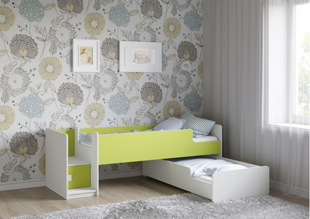 Детская выкатная кровать Легенда К302.41 в Пушкине