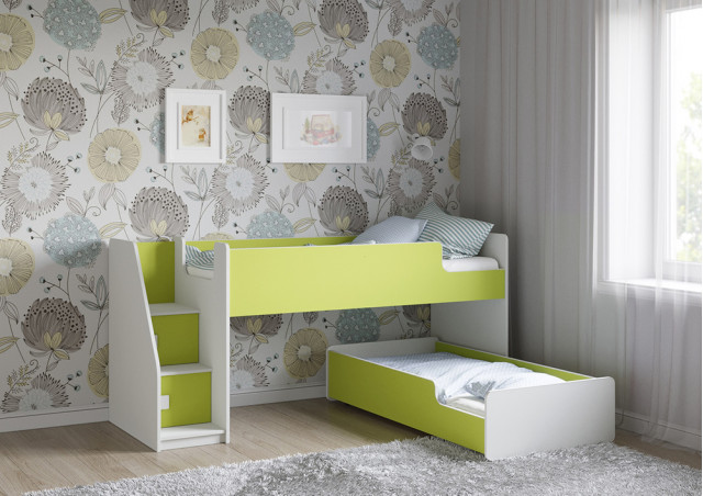 Детская выкатная кровать Легенда К402.41 в Пушкине